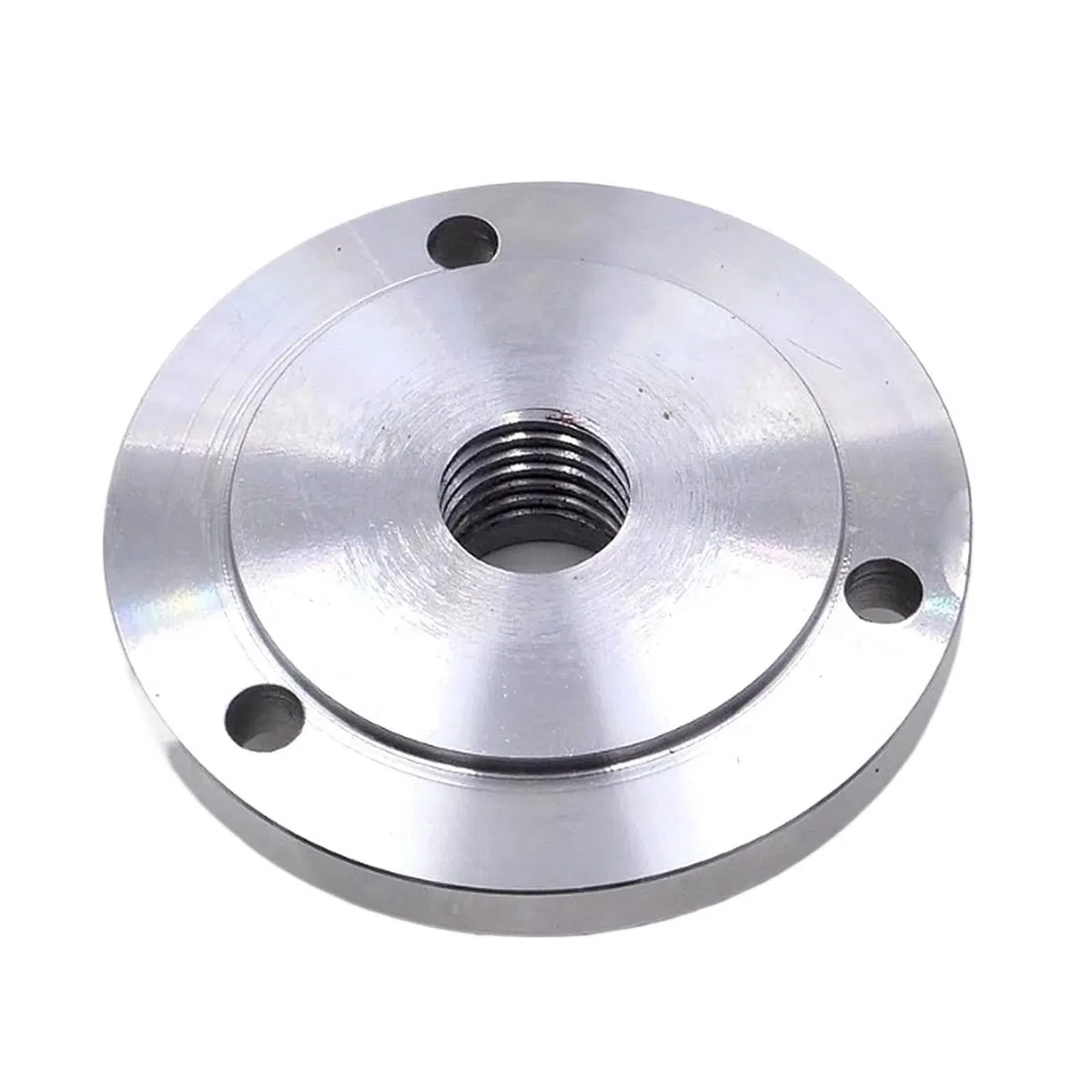 M33x3.5mm M33 Brida de rosca de husillo Placa trasera Adaptador de base Torno de madera Portabrocas de metal 11-80 K11-100 K11-125, 1 unidad(K11-80)