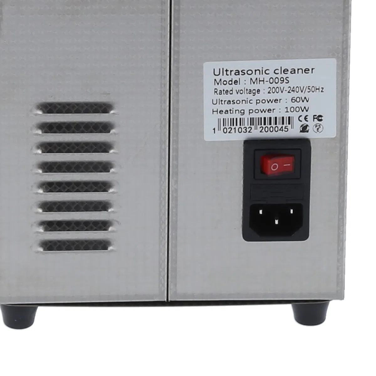 Limpiador Ultrasónico, MH-009S 1.3L 40kHz con Temporizador de Calentamiento