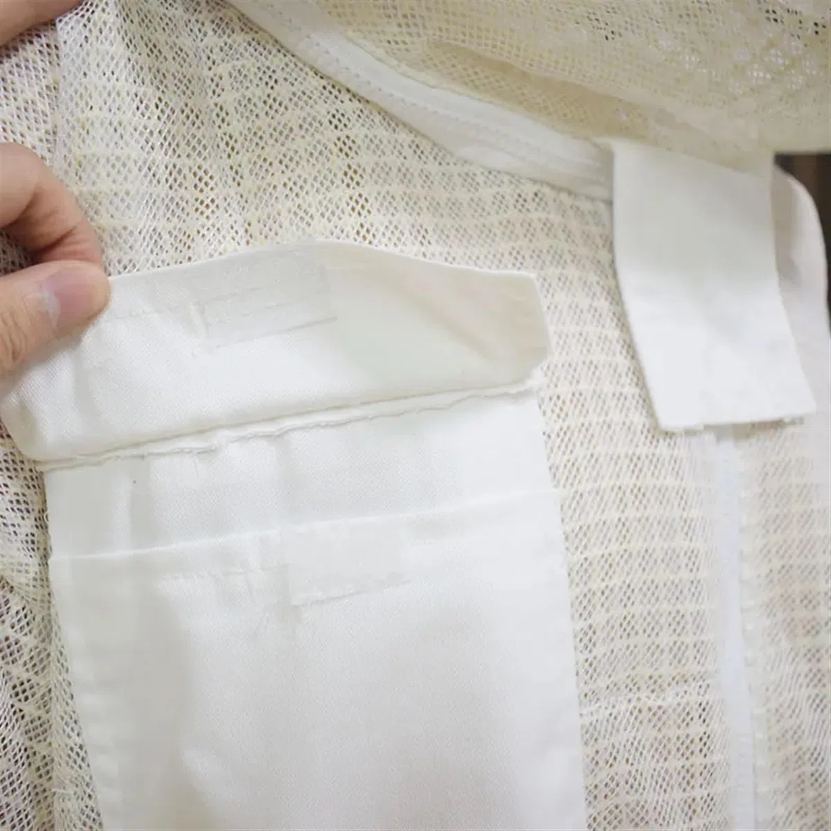 Ropa De Apicultura Traje de apicultura ventilado ultratranspirable 3 capas con velo redondo traje protector profesional antiabejas(XXXL)