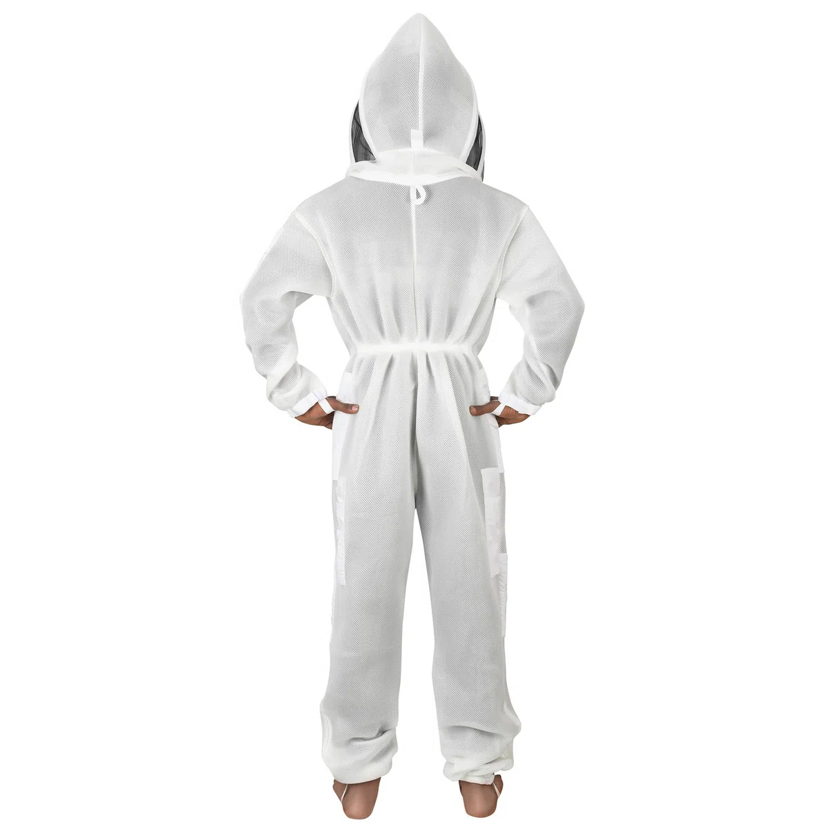 BP-411 - Traje completo de apicultura con sombrero de cerca, malla transpirable, protección contra picaduras, malla de aire ultraligera