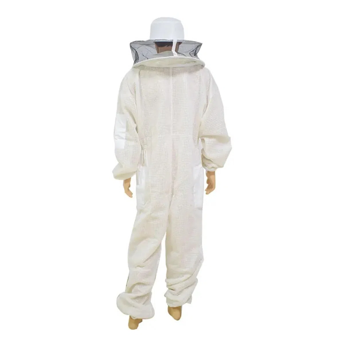 Ropa De Apicultura Traje de apicultura ventilado ultratranspirable 3 capas con velo redondo traje protector profesional antiabejas(XXXL)